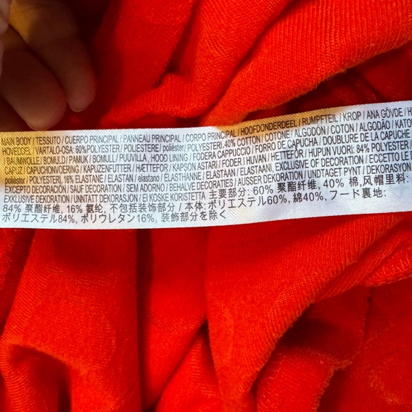 Disney Red Hooded Kids Swim Coverup Minnie Mouse - Picture 5 of 8